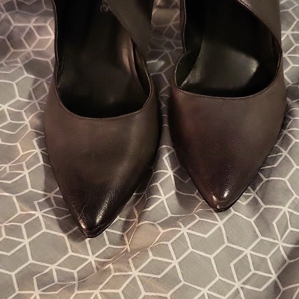 Free People Cerow Modern Pointed Toe Leather Gothic Witchcore Heel EUC - Picture 6 of 10